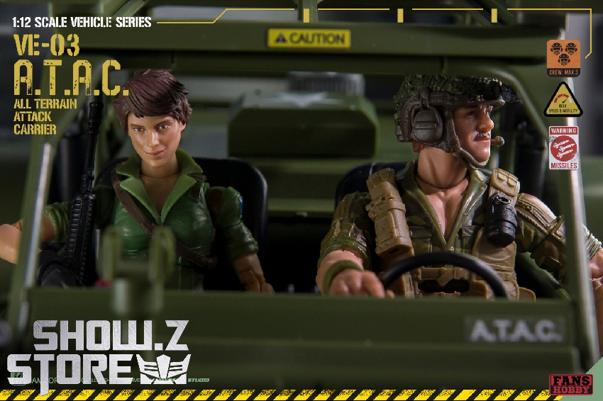 Realistic diorama scene showing soldiers operating Strike Vehicle transport Realistic diorama scene showing soldiers operating Strike Vehicle transport