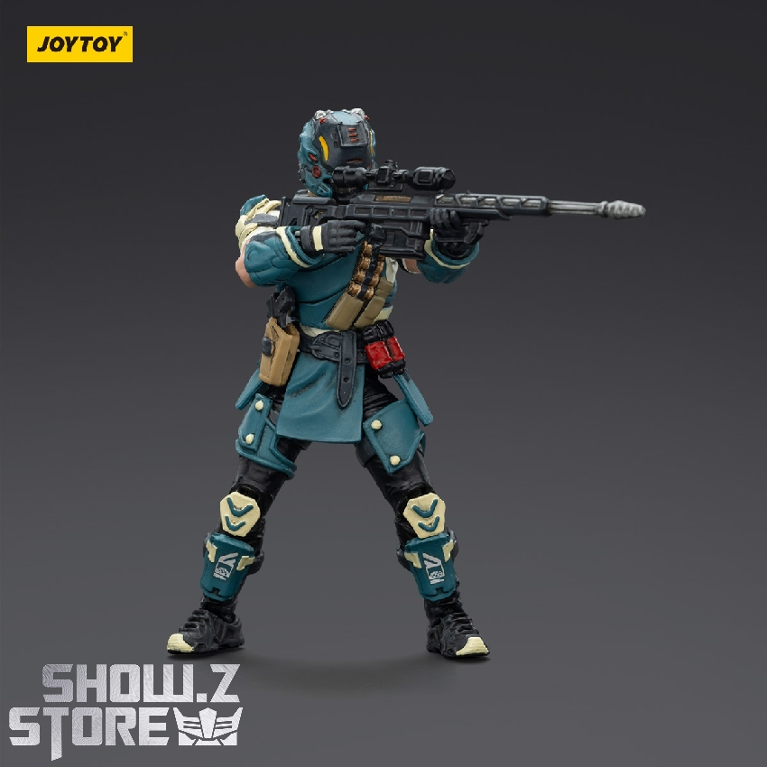 JoyToy Dark Source UNSC Sniper Foster aiming sniper rifle JoyToy Dark Source UNSC Sniper Foster aiming sniper rifle