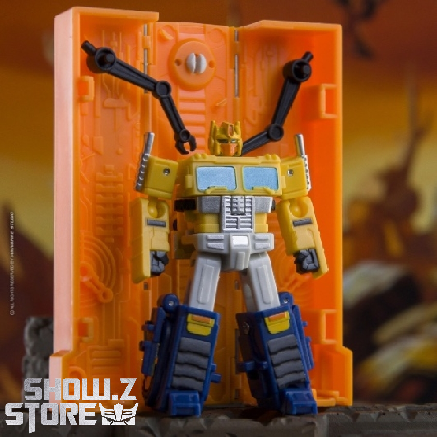 Dr.Wu DW-E04Y boxed with yellow robot figure and accessories Dr.Wu DW-E04Y boxed with yellow robot figure and accessories