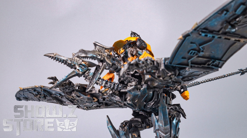 Strafe robot figure display with full articulation Strafe robot figure display with full articulation