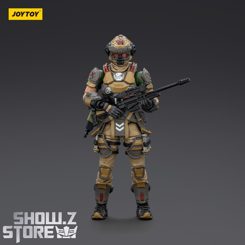 JoyToy Dark Source UNSC Sniper Ivan figure front pose JoyToy Dark Source UNSC Sniper Ivan figure front pose