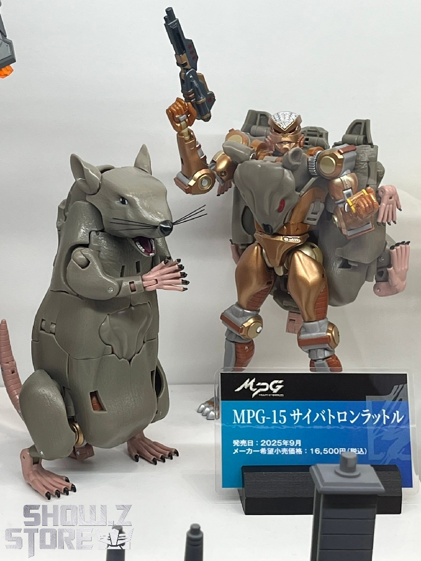 Takara Tomy Masterpiece Gattai MPG-15 Beast Wars Rattrap rat robot toy articulation Takara Tomy Masterpiece Gattai MPG-15 Beast Wars Rattrap rat robot toy articulation