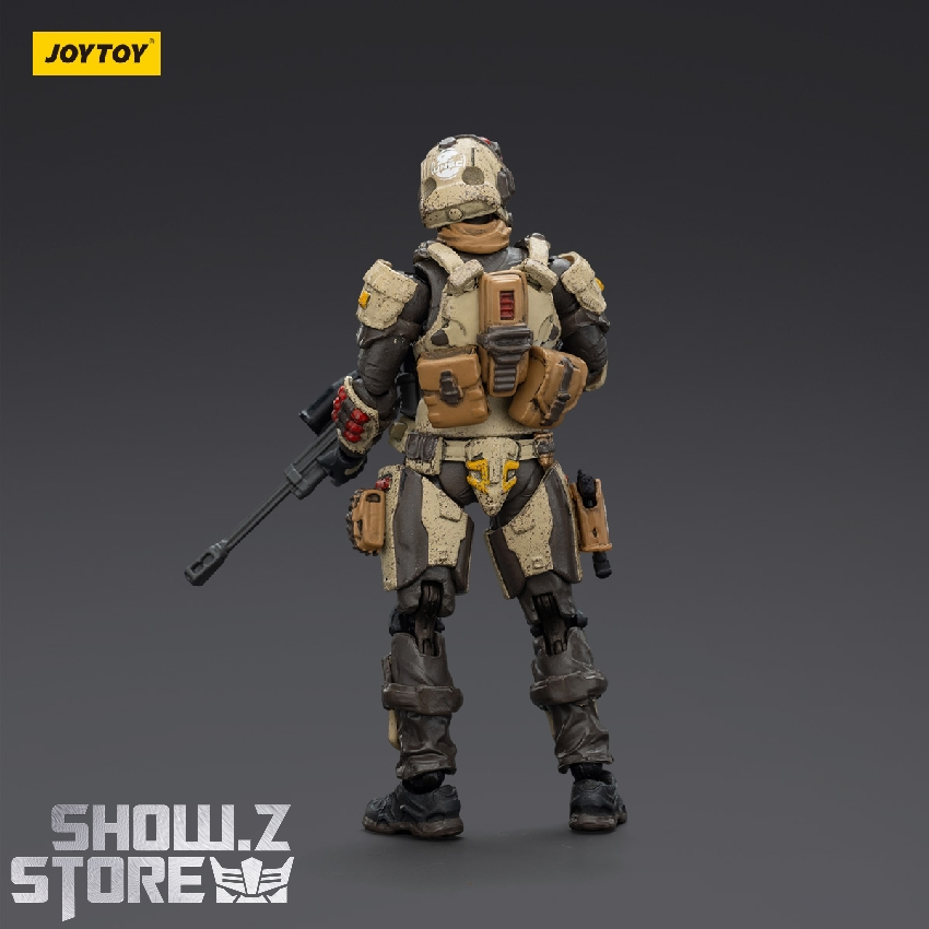 JoyToy 1/25 Dark Source UNSC Sniper Dima back pose with rifle JoyToy 1/25 Dark Source UNSC Sniper Dima back pose with rifle
