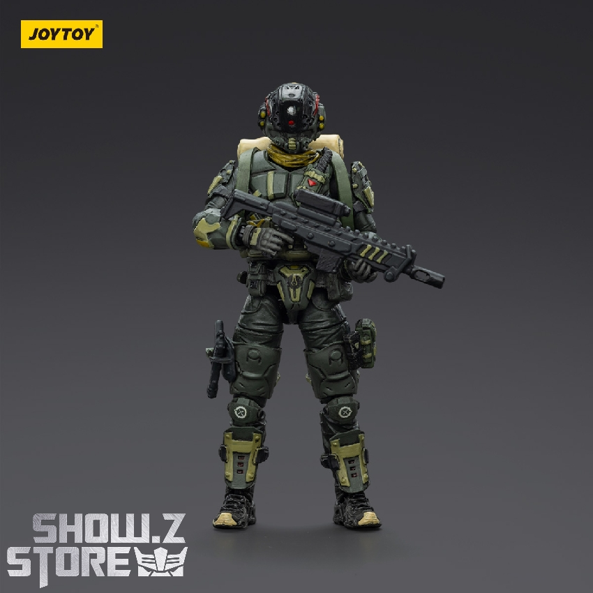 JoyToy Dark Source Steel Ride Corps Assaulter Rhett figure front pose JoyToy Dark Source Steel Ride Corps Assaulter Rhett figure front pose