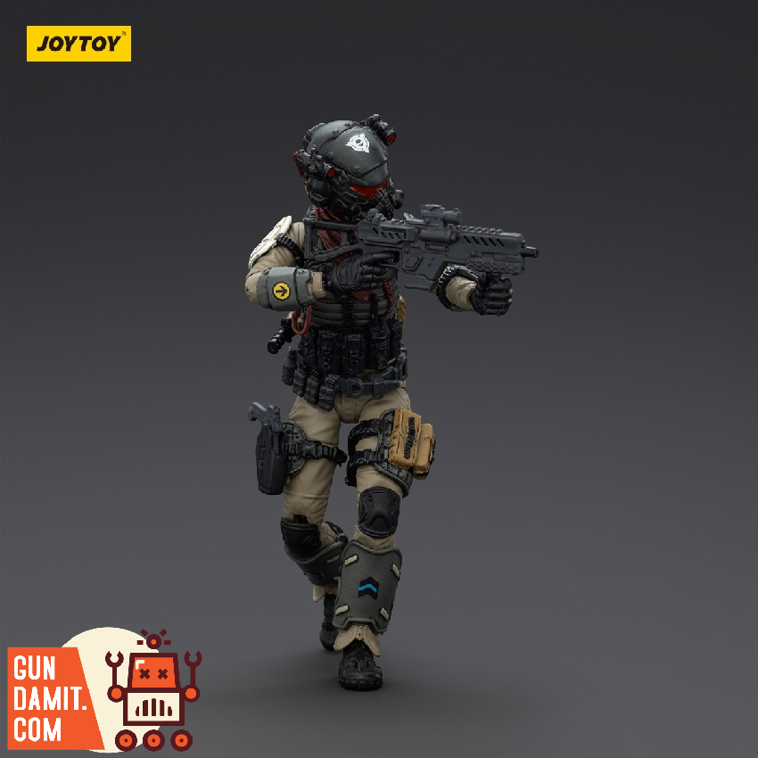 JoyToy Gravelgold figure in action pose with extended weapon JoyToy Gravelgold figure in action pose with extended weapon