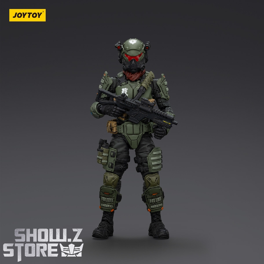 JoyToy Titanite character front view with large assault rifle JoyToy Titanite character front view with large assault rifle