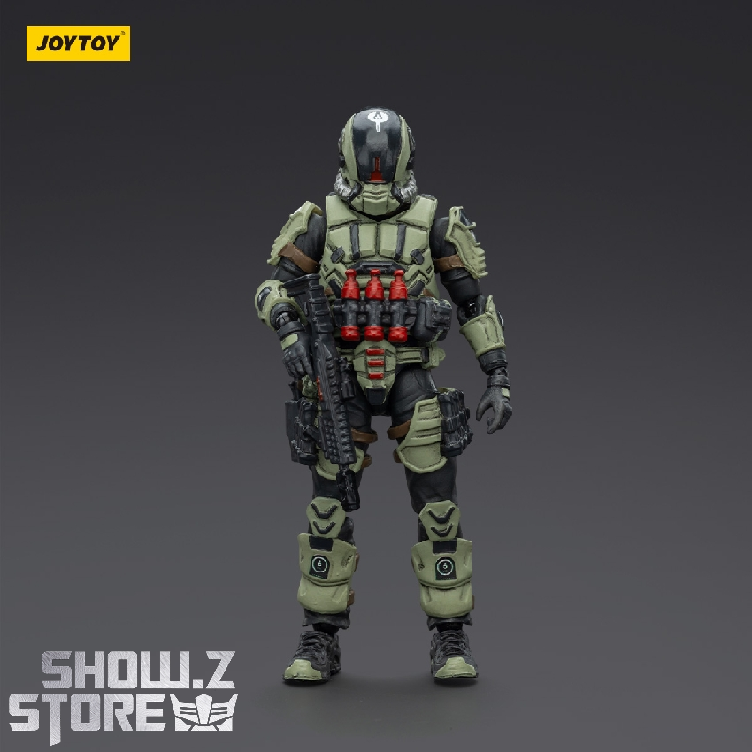 JoyToy Dark Source Steel Ride Corps Assaulter Marco figure front pose JoyToy Dark Source Steel Ride Corps Assaulter Marco figure front pose