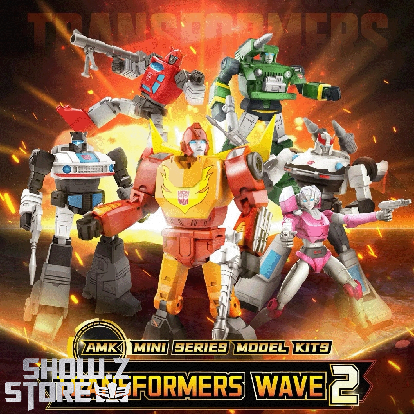 Yolopark AMK Mini Wave 2 Series G1 Model Kits Set of 6