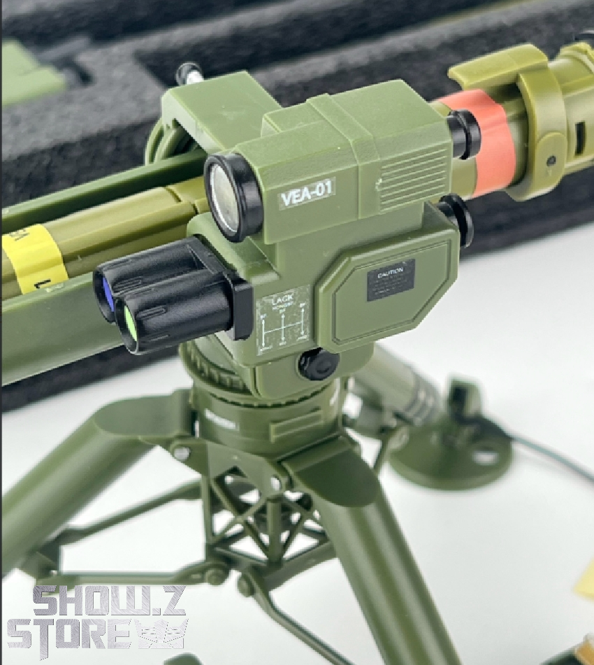 Missile launcher base unit targeting system control panel detail Missile launcher base unit targeting system control panel detail