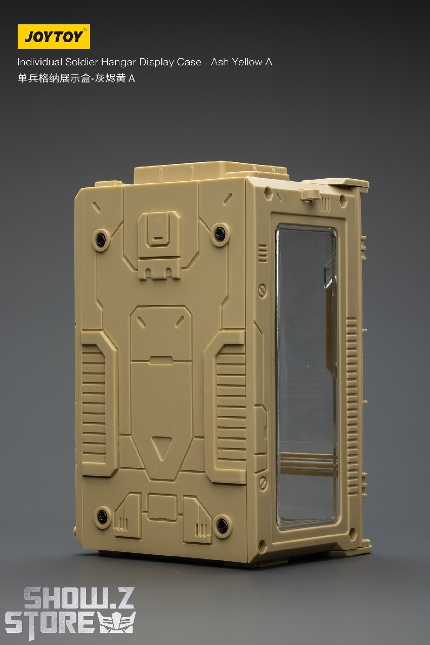 JoyToy 1/25 Hangar Display Case Ash Yellow back panel JoyToy 1/25 Hangar Display Case Ash Yellow back panel