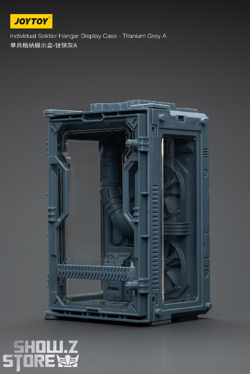 JoyToy 1/25 Hangar Display Case Titanium Grey detail JoyToy 1/25 Hangar Display Case Titanium Grey detail