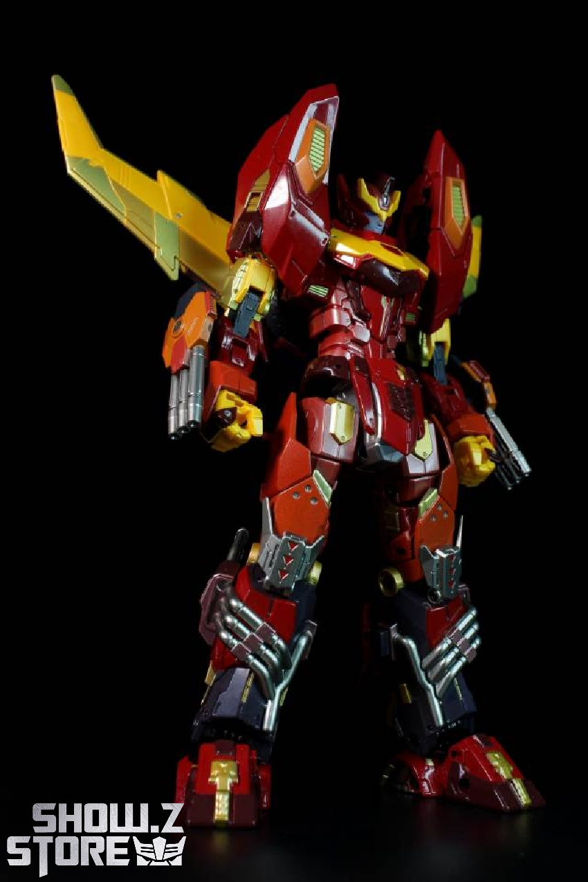 4th Party AT-01 Adamas Machina red and yellow robot 4th Party AT-01 Adamas Machina red and yellow robot