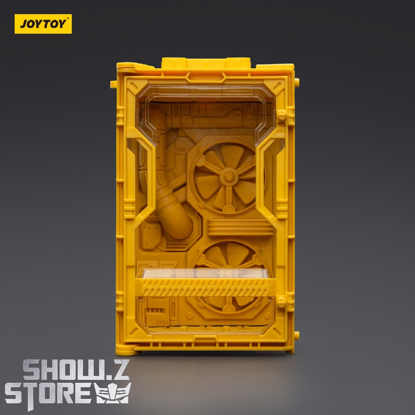 JoyToy 1/25 Individual Soldier Hangar Display Case Surge Yellow JoyToy 1/25 Individual Soldier Hangar Display Case Surge Yellow