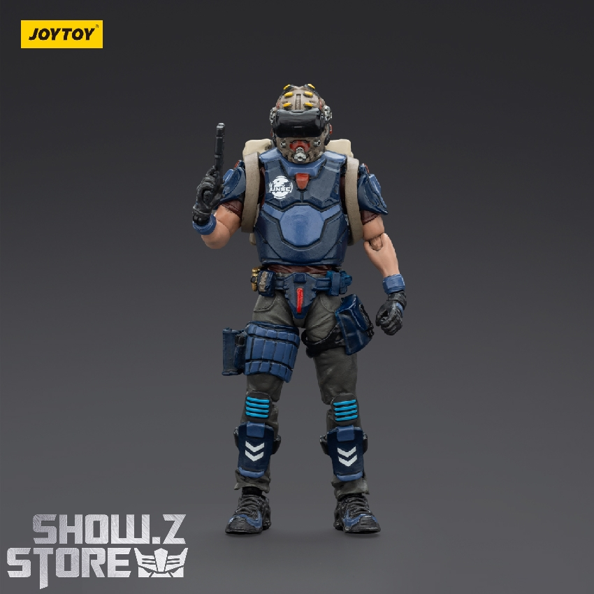JoyToy 1/25 Dark Source UNSC Infiltration Expert Arthur in blue armor JoyToy 1/25 Dark Source UNSC Infiltration Expert Arthur in blue armor