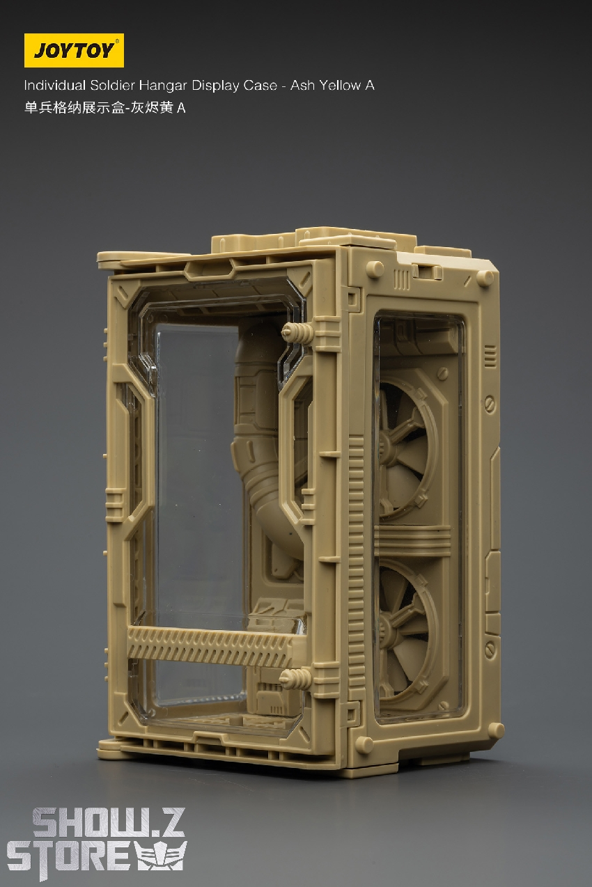 JoyToy 1/25 Hangar Display Case Ash Yellow set of 3 JoyToy 1/25 Hangar Display Case Ash Yellow set of 3