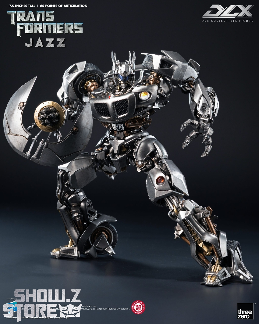 Threezero DLX Jazz complete with accessories and display stand Threezero DLX Jazz complete with accessories and display stand