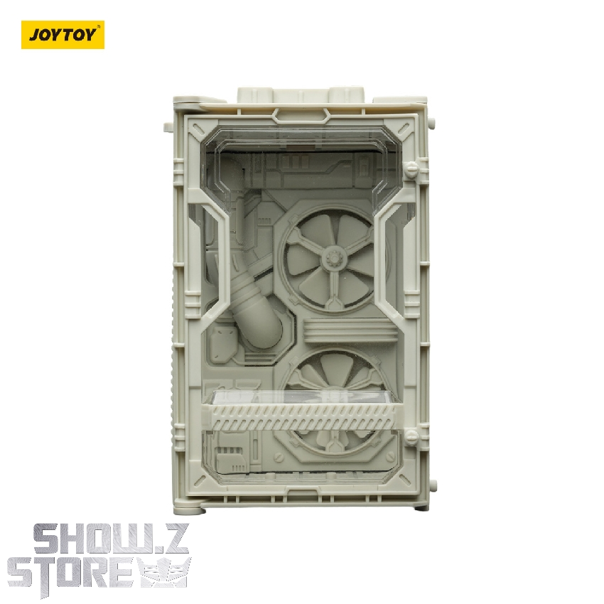 JoyToy 1/25 Hangar Display Case Armor White interior detail JoyToy 1/25 Hangar Display Case Armor White interior detail