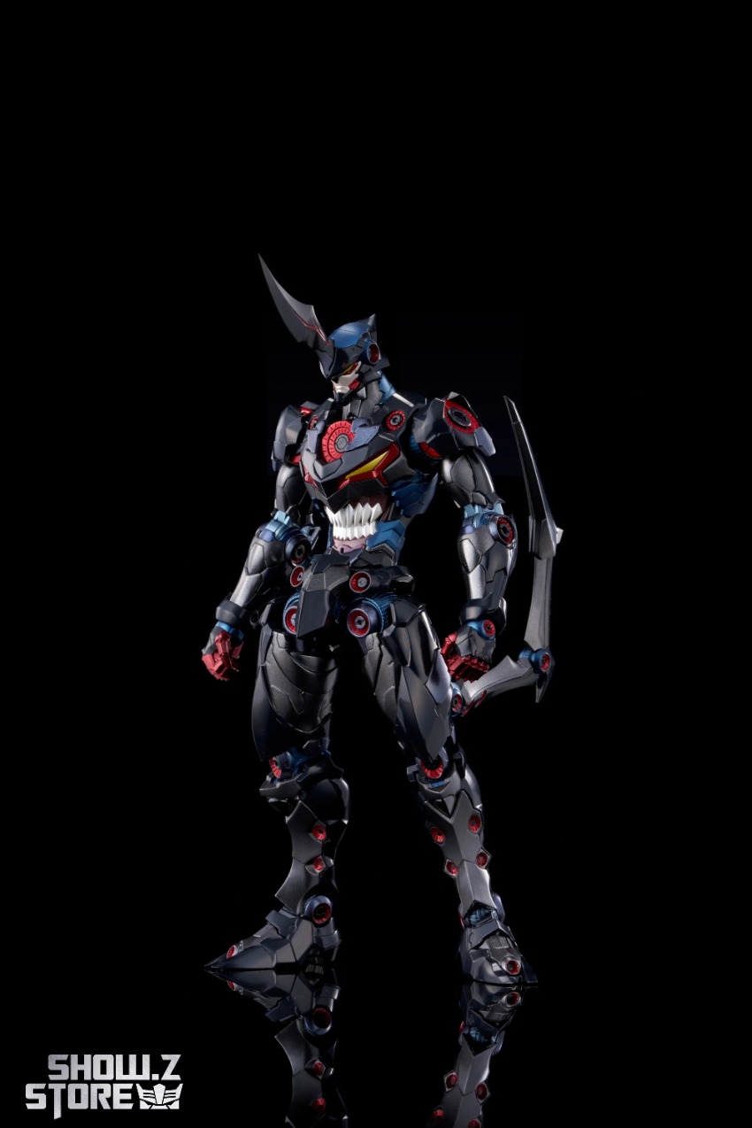 Flame Toys Lazengann dynamic action pose swords display Flame Toys Lazengann dynamic action pose swords display