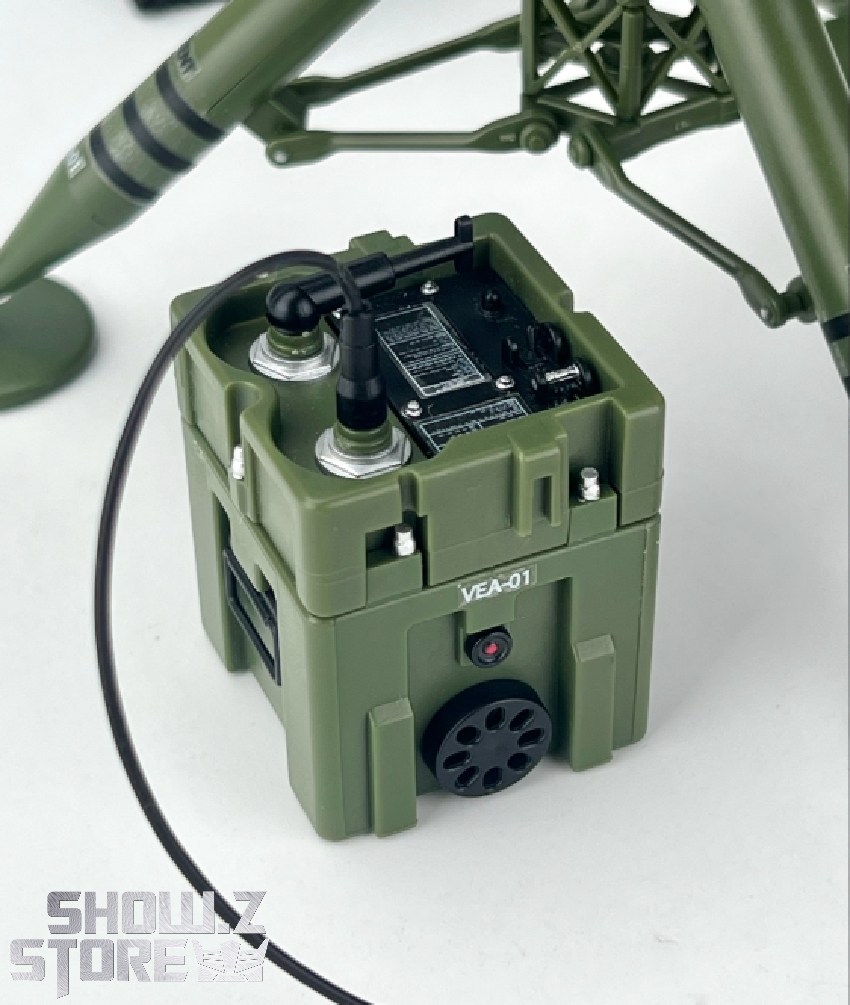 FansHobby 1/12 VEA-01 Missile Launcher Set green weapon platform tripod FansHobby 1/12 VEA-01 Missile Launcher Set green weapon platform tripod