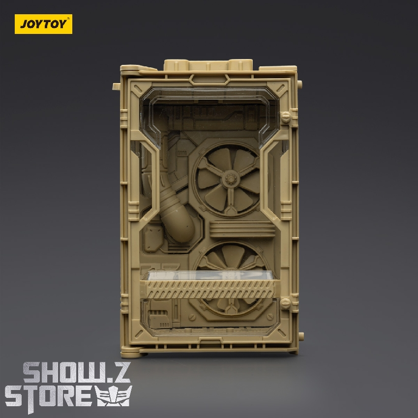 JoyToy 1/25 Individual Soldier Hangar Display Case Ash Yellow JoyToy 1/25 Individual Soldier Hangar Display Case Ash Yellow