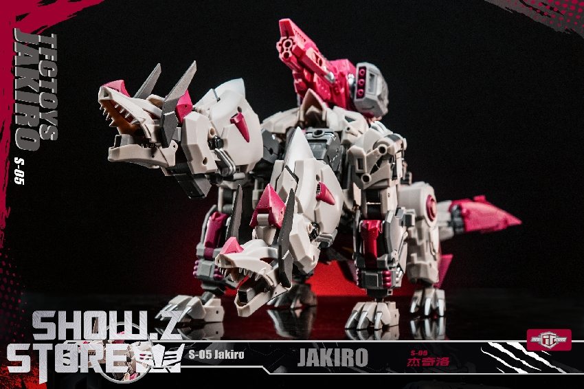 TFC Toys Satan Jakiro Hun-Grrr combined form dynamic action stance TFC Toys Satan Jakiro Hun-Grrr combined form dynamic action stance