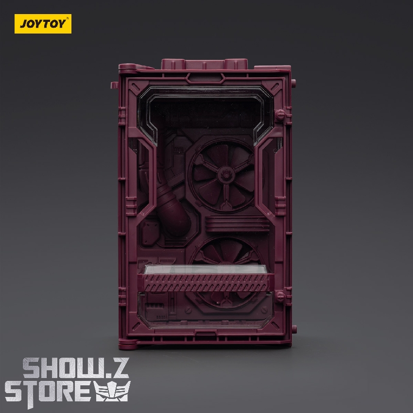 JoyToy 1/25 Hangar Display Case Stellar Purple front view JoyToy 1/25 Hangar Display Case Stellar Purple front view