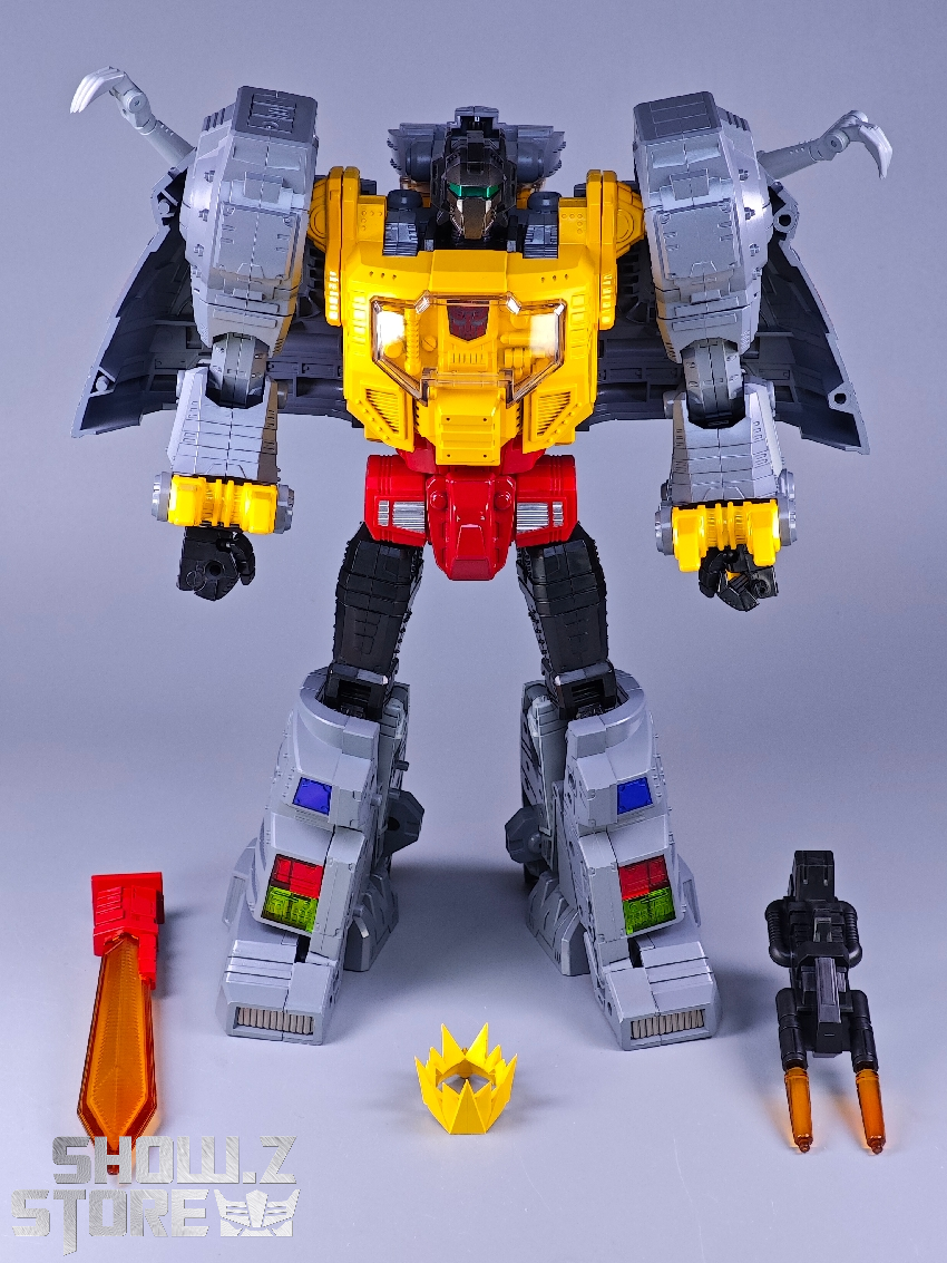 Oversized animation King Grimlock with articulated joints Oversized animation King Grimlock with articulated joints