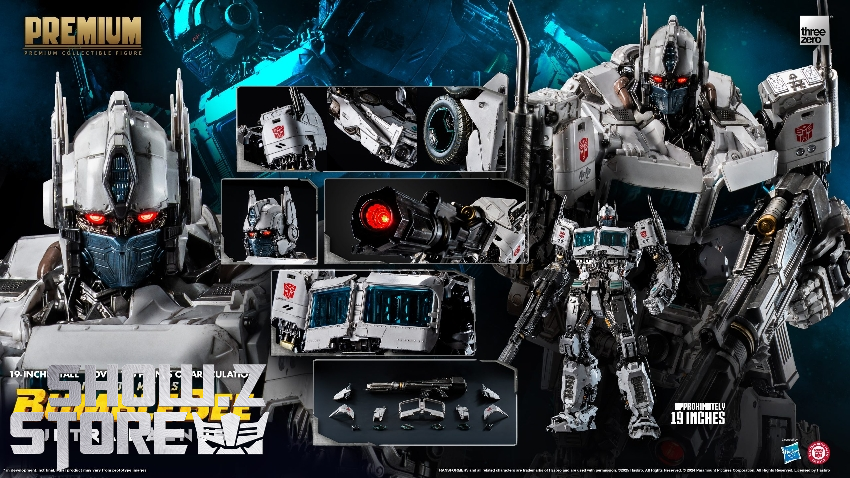 Complete lineup of Bumblebee with accessories and weapons Complete lineup of Bumblebee with accessories and weapons