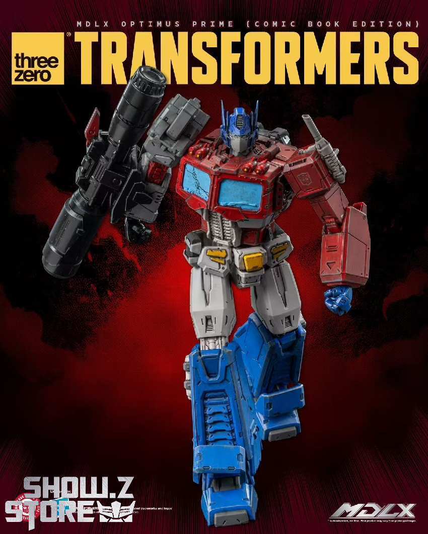 Prime robot with cannon weapon pose Prime robot with cannon weapon pose