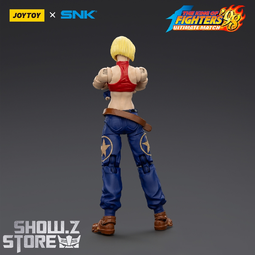 JoyToy KOF 98UM Blue Mary back view JoyToy KOF 98UM Blue Mary back view