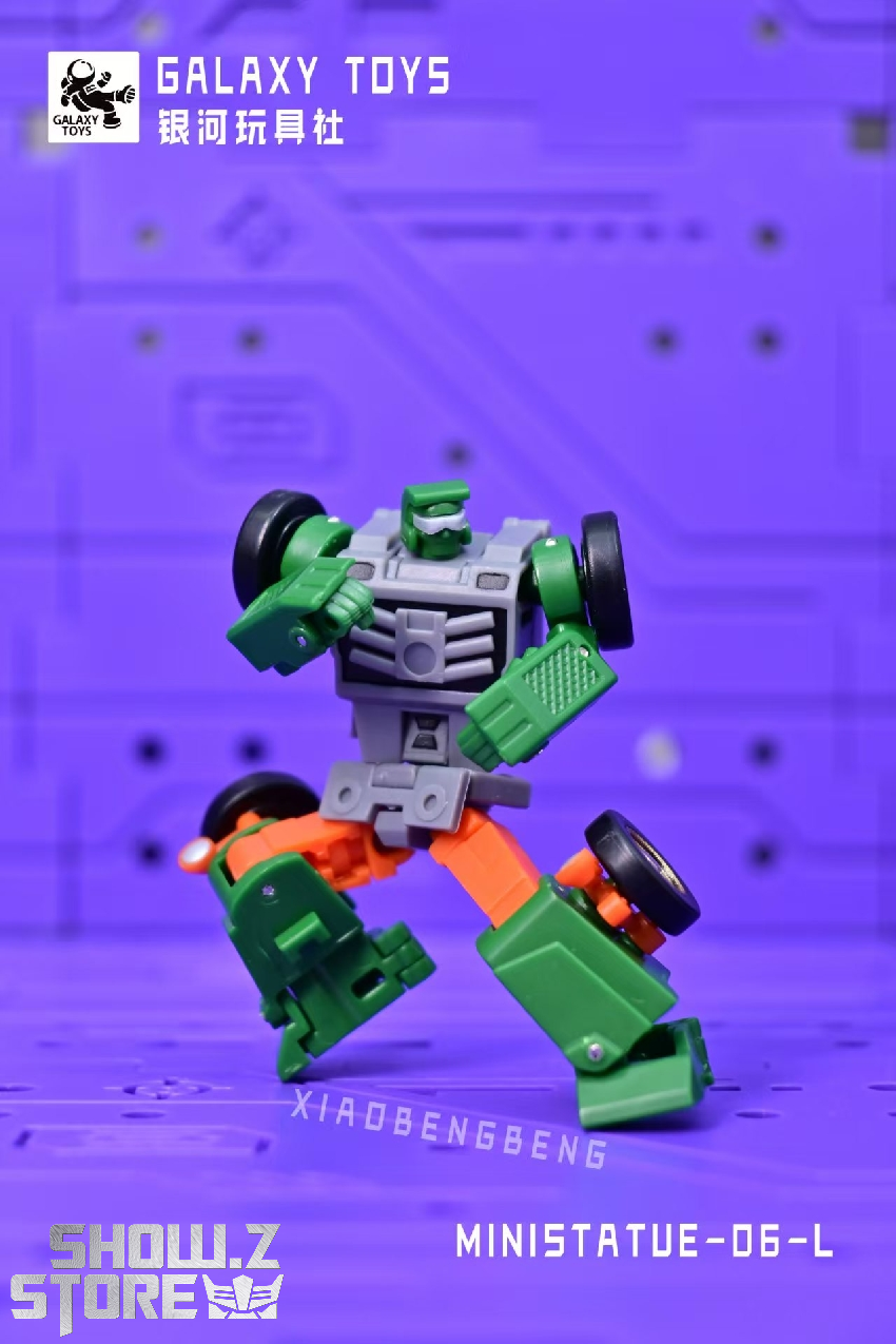 Galaxy Toys MINI-06L XiaoBengBeng Beachcomber green mini figure stance Galaxy Toys MINI-06L XiaoBengBeng Beachcomber green mini figure stance