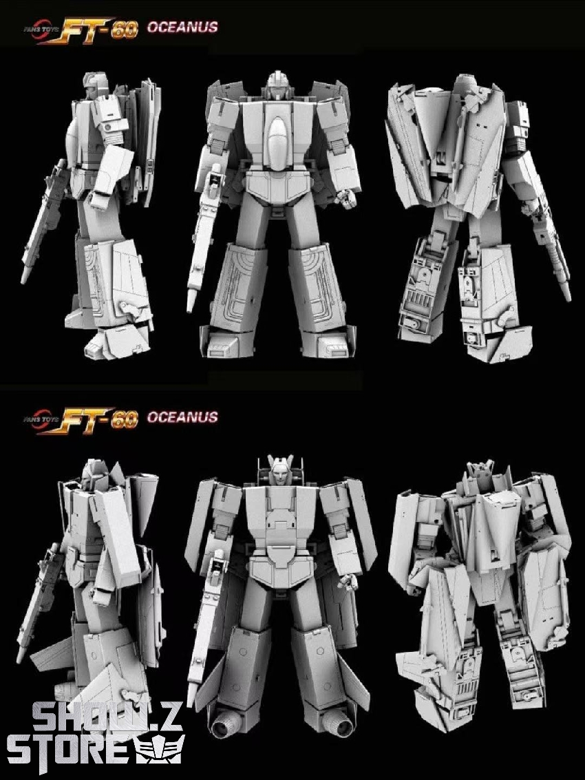 FT-60 Broadside in articulated robot form with extended weapons FT-60 Broadside in articulated robot form with extended weapons