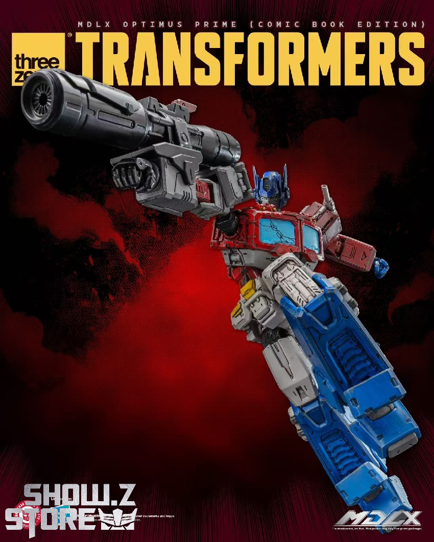 Optimus Prime side angle action pose Optimus Prime side angle action pose