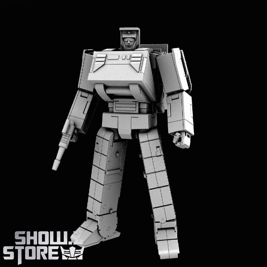 FansToys FT-32F Pei Bonecrusher gray robot front view FansToys FT-32F Pei Bonecrusher gray robot front view