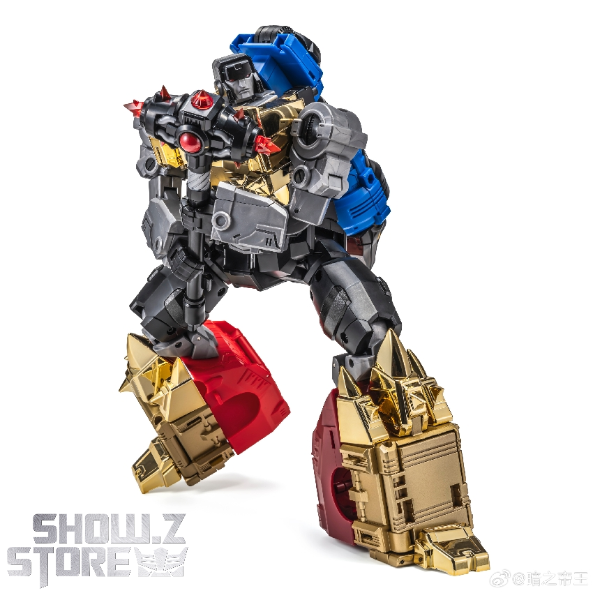 Newage H72V Typhon G2 Color blue gold purple beast robot figure Newage H72V Typhon G2 Color blue gold purple beast robot figure