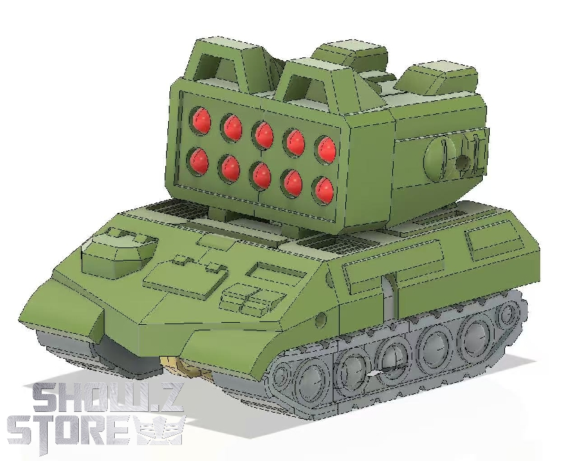Dr.Wu DW-ES10 Artillery green missile launcher military vehicle Dr.Wu DW-ES10 Artillery green missile launcher military vehicle