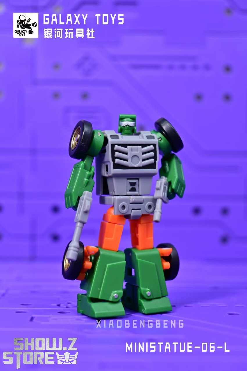 Galaxy Toys MINI-06L XiaoBengBeng Beachcomber green mini robot formation Galaxy Toys MINI-06L XiaoBengBeng Beachcomber green mini robot formation