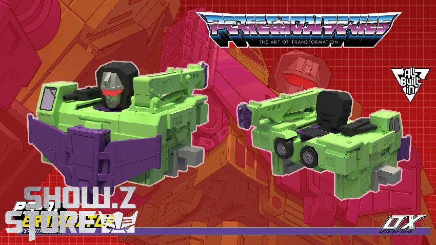 Ocular Max PS-31 transformation sequence showing robot and vehicle modes Ocular Max PS-31 transformation sequence showing robot and vehicle modes