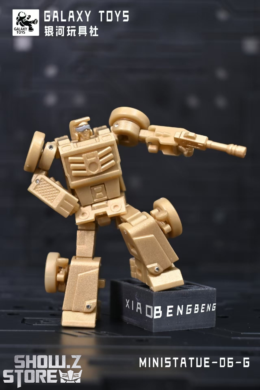 Galaxy Toys MINI-06G XiaoBengBeng Beachcomber golden robot formation Galaxy Toys MINI-06G XiaoBengBeng Beachcomber golden robot formation