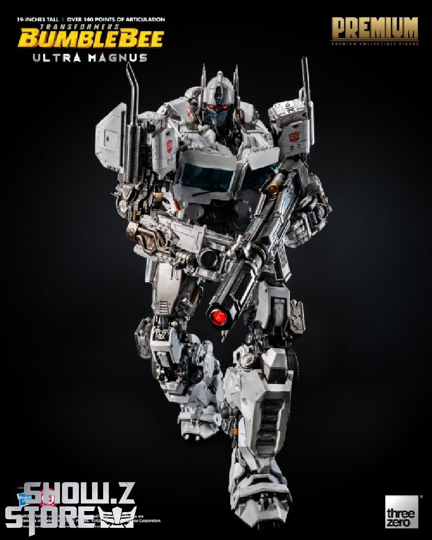 3Z0559 Premium Bumblebee robot mode with detailed white metallic finish 3Z0559 Premium Bumblebee robot mode with detailed white metallic finish