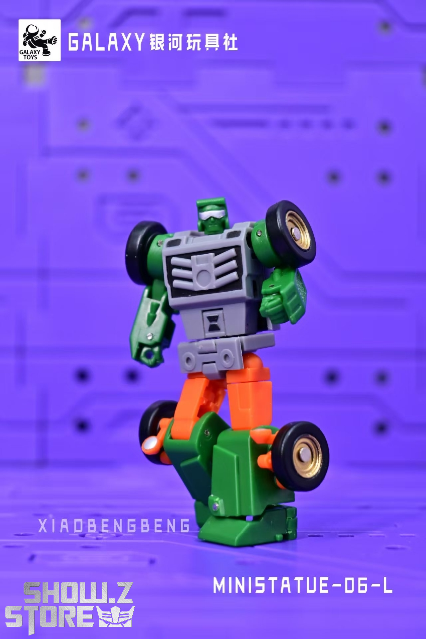 Galaxy Toys MINI-06L XiaoBengBeng Beachcomber green robot mini figure Galaxy Toys MINI-06L XiaoBengBeng Beachcomber green robot mini figure