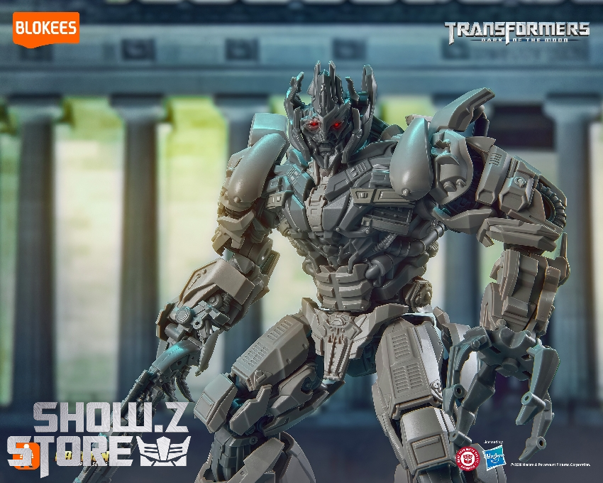 Blokees Dark of the Moon Megatron gray robot figure Blokees Dark of the Moon Megatron gray robot figure