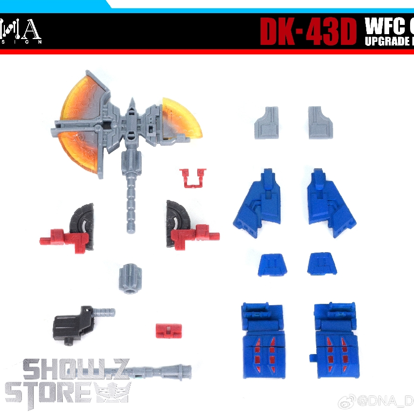 DNA Design DK-43D upgrade parts components for Transformers DNA Design DK-43D upgrade parts components for Transformers