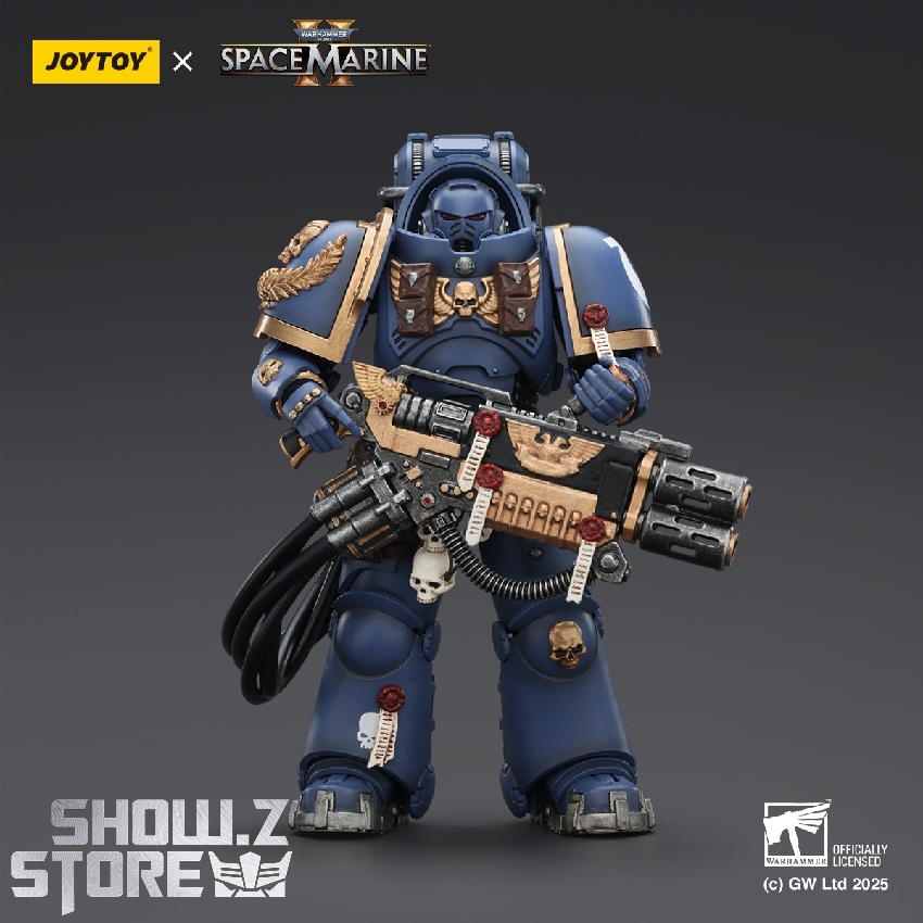 JoyToy 1/18 Warhammer 40K Ultramarines Heavy Artificer in full armor suit JoyToy 1/18 Warhammer 40K Ultramarines Heavy Artificer in full armor suit