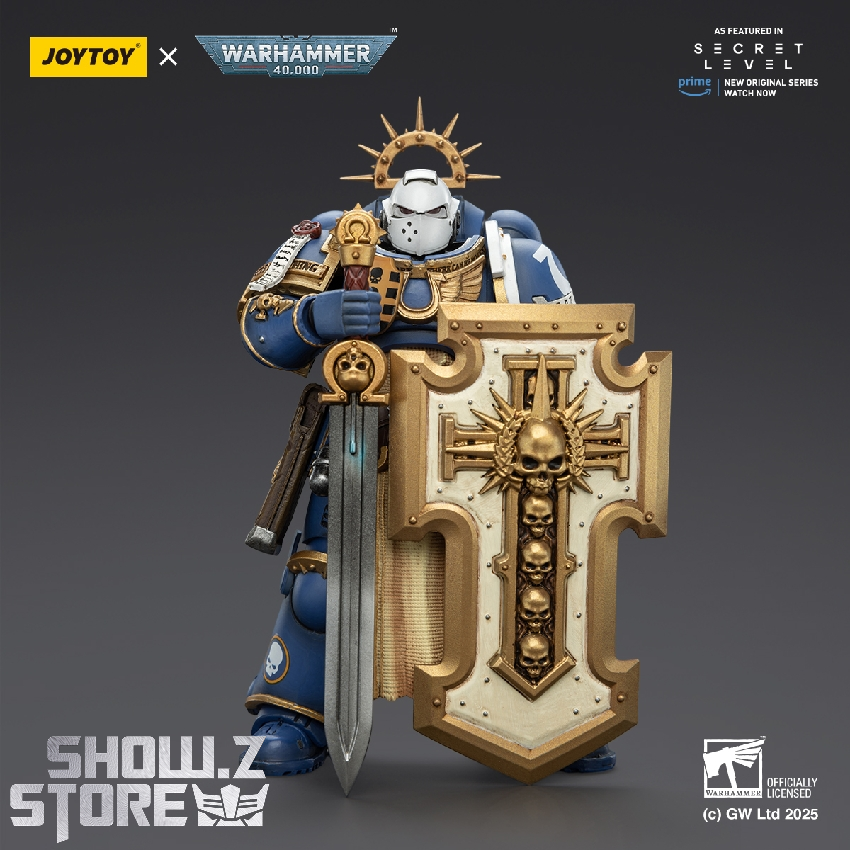 JoyToy 1/18 Warhammer 40K Ultramarines Levantus with power sword JoyToy 1/18 Warhammer 40K Ultramarines Levantus with power sword