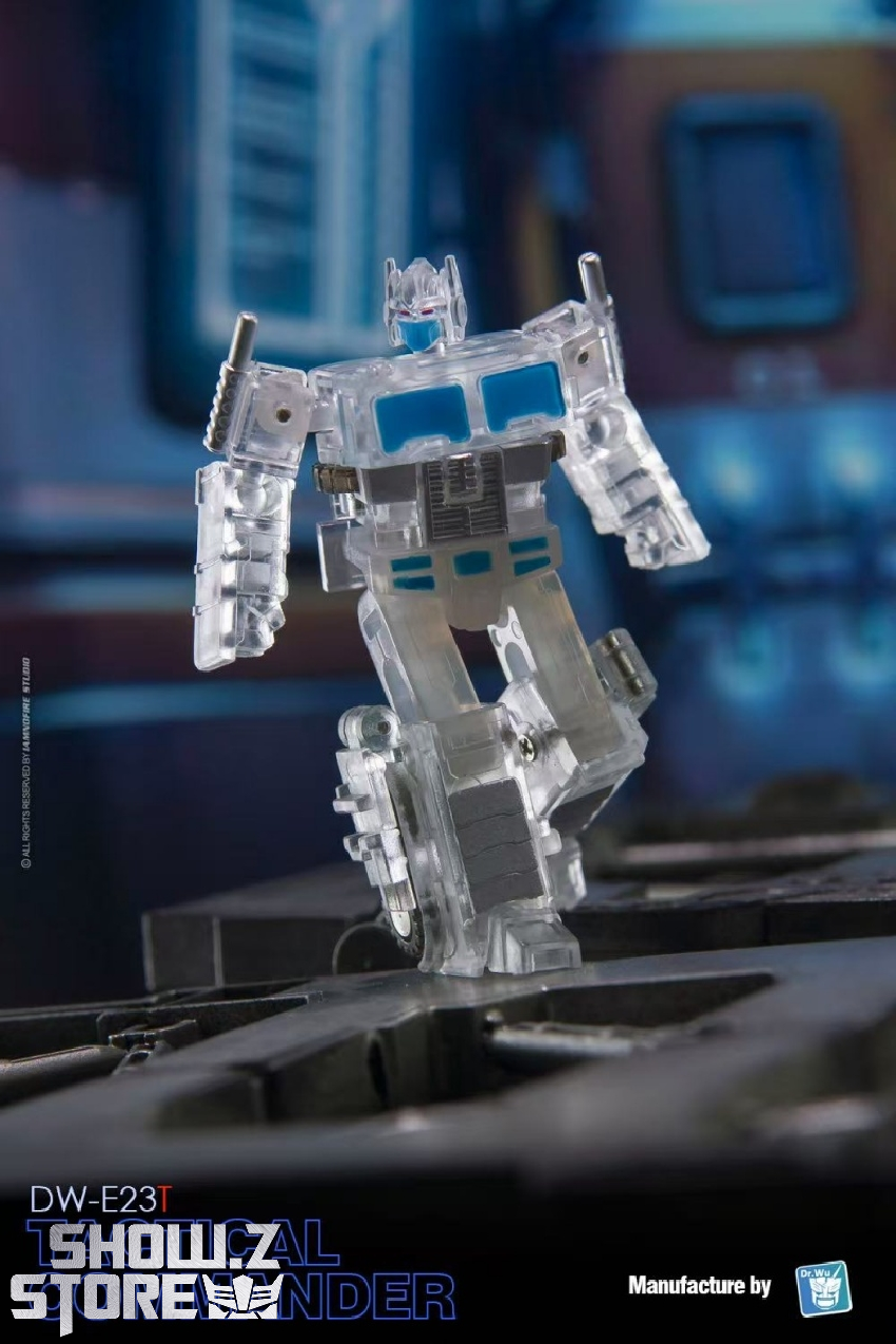 Ultra Magnus blue robot in dynamic action pose Ultra Magnus blue robot in dynamic action pose