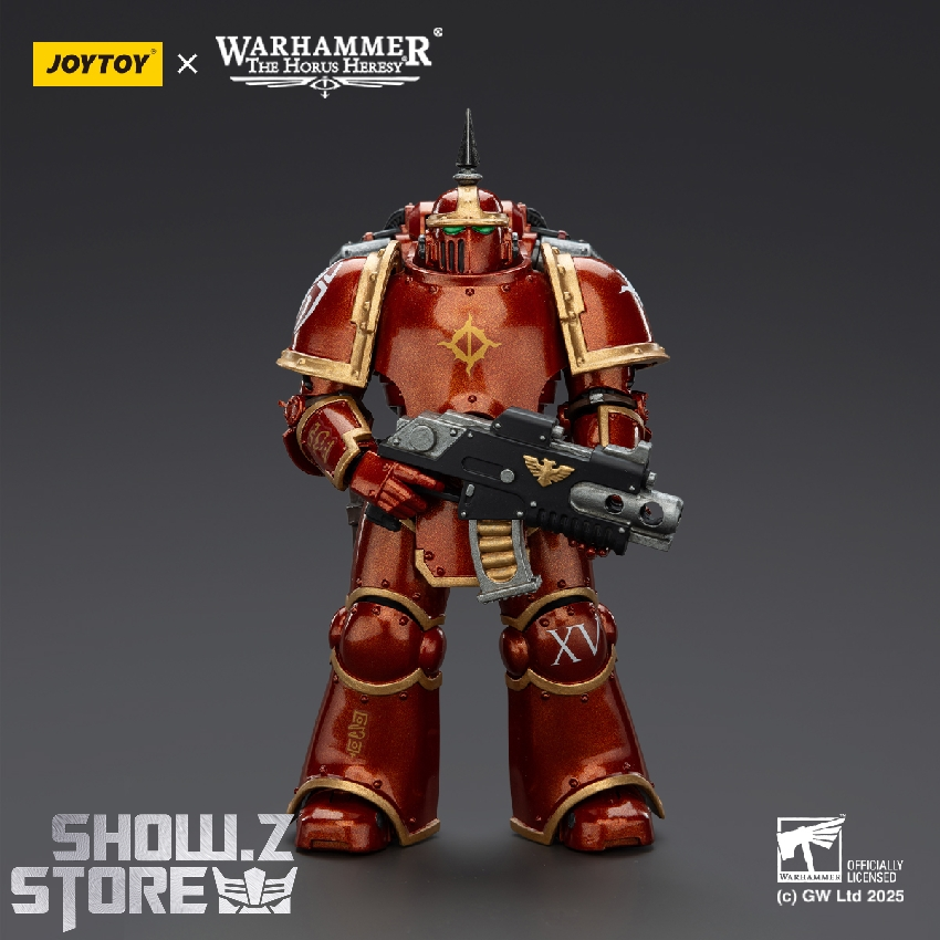 JoyToy Warhammer Thousand Sons teal gold armor MK3 Tactical Legionary figure JoyToy Warhammer Thousand Sons teal gold armor MK3 Tactical Legionary figure