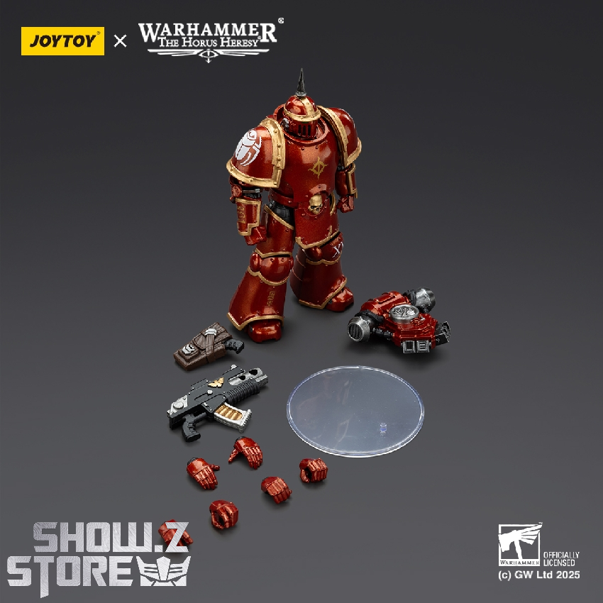 JoyToy Warhammer Thousand Sons legionary with weapon accessories and base JoyToy Warhammer Thousand Sons legionary with weapon accessories and base