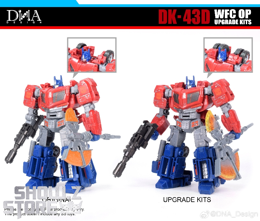 DNA Design DK-43D WFC upgrade transformation comparison DNA Design DK-43D WFC upgrade transformation comparison