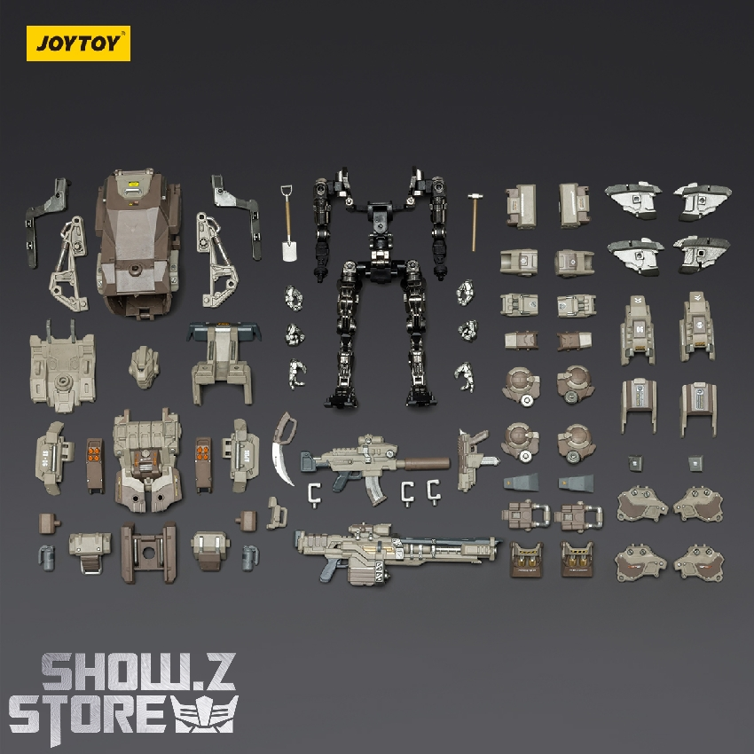 Complete mech parts and accessories disassembly Complete mech parts and accessories disassembly